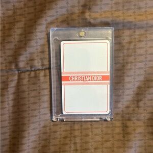 Christian dior playing card #10 of clubs